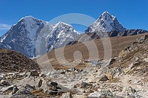 Lobuche village from Everest region