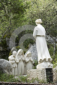 Loca do Cabeco near Fatima is the place of the first and third revelation of the Angel to the shepherds in 1916 photo