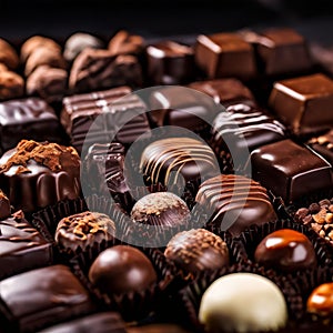 local artisanal chocolates and confections k uhd very detaile photo