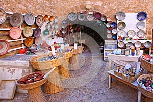 Local arts and crafts in Essaouira