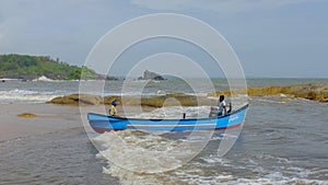 Local fisher man in Gokarna, Karnataka, India