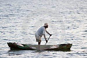 Local fisherman, Belize