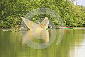 Local fisherman, Ream National Park, Cambodia