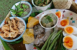 Local food in northern Thailand