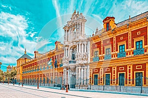 Local Government Office of Seville - is the capital the autonomo photo