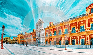 Local Government Office of Seville - is the capital the autonomo photo