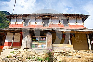 Local grocers for traveller Nepalese style