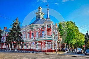 Local Lore Museum building in Azov town