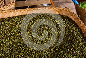 Local market in the Philippines. Sale Seeds