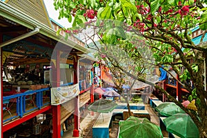 Local Market `Sir Selwyn Clarke` in Victoria , MahÃ© Island, Seychelles
