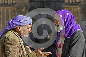 Local men in Sanliurfa, Turkey