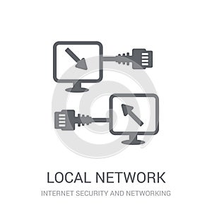 Local network icon. Trendy Local network logo concept on white b