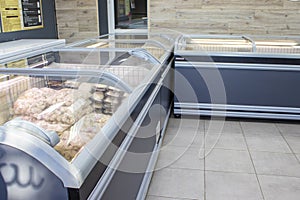 Local Organic Supermarket With Freezers