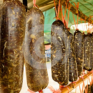 Local Sausage Food Preservation in Northern East of Thailand