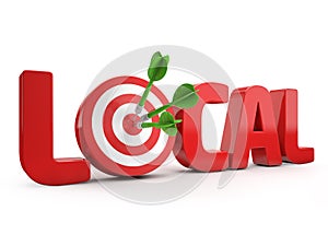 Local search targeting