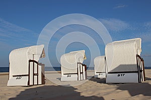 Beach Chair On Sundy Beaches photo