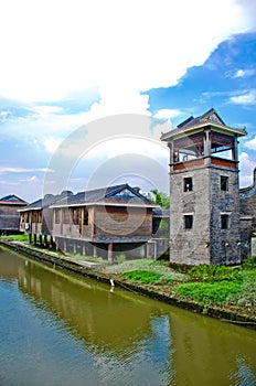 Local-style dwelling houses.