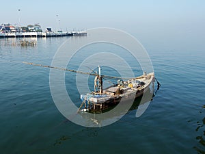 Local Thai fisherman boat