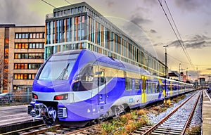 Local train at Munich Main Station