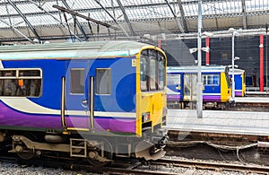 Local trains at Liverpool Lime Street Train Station