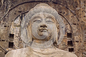 Locana Buddha at Longmen Grottos