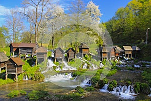 Located a few kilometers away from Jajce are the Great and Small Pliva Lakes.