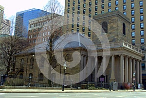 Located on the Freedom Trail King`s Chapel Boston MA