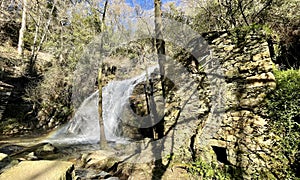 Woodland Waterfall near Sever do Vouga, Portugal photo