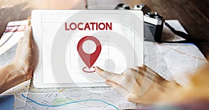 Location Direction Navigation Destination Exploration Concept