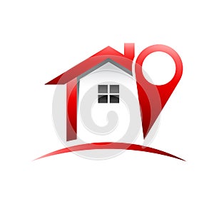 Location house Logo