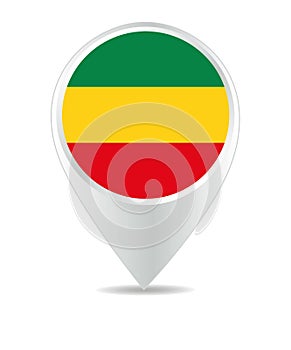 Location Icon for Ethiopia