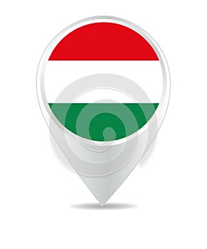 Location Icon for Hungary