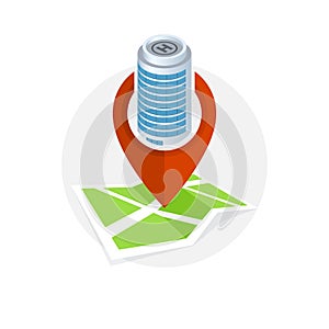 Location Icon. Locating Your Business.