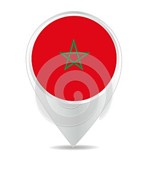 Location Icon for Morocco