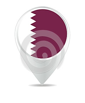 Location Icon for Qatar