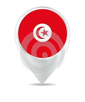 Location Icon for Tunisia