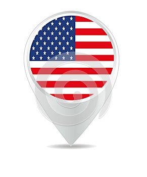 Location Icon for USA