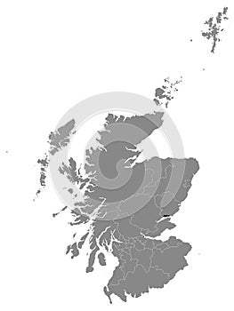 Location Map of City of Dundee Council Area