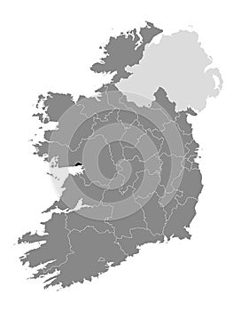 Location Map of Galway City Council photo
