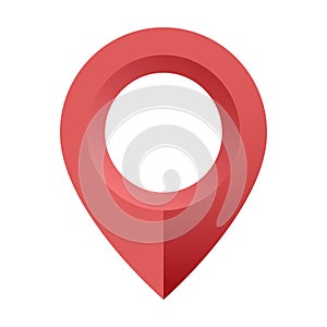 Location map icon vector, gps pointer mark for graphic design, logo, web site, social media, mobile app, ui illustration