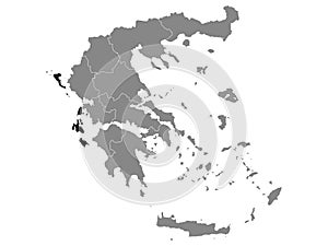 Location Map of Ionian Islands Region