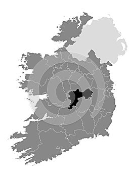 Location Map of Offaly County Council photo