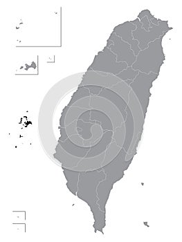 Location Map of Penghu County Pescadores Islands