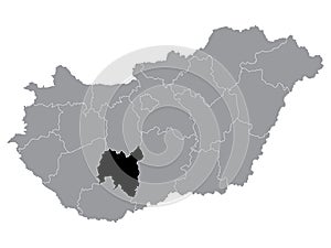 Location Map of Tolna Region