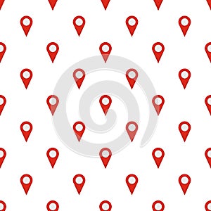 Location mark pattern seamless