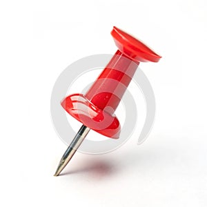 Location mark pin isolated on white background photo