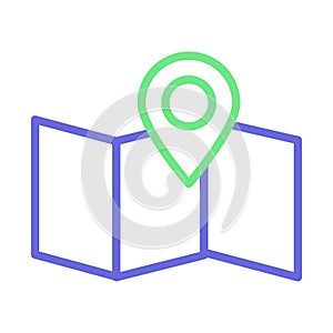 Location marker Isolated Vector icon which can easily modify or edit
