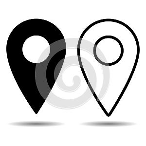 Location pin icon