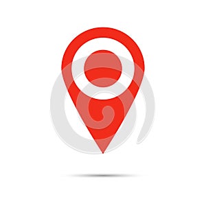 location pin icon,check-in loaction icon vector