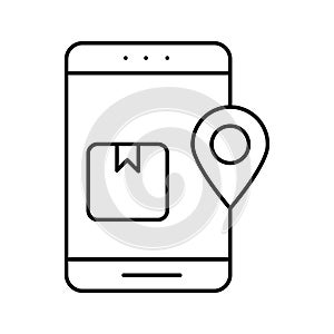 Location point app Isolated Vector icon which can easily modify or edit